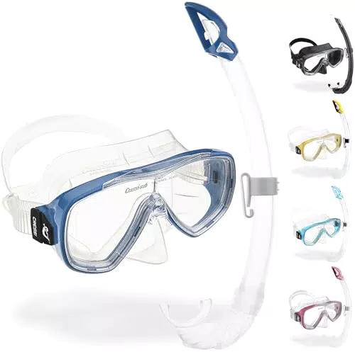 Cressi Onda Mare Combo Set Maschera Sub e Snorkel Mexico