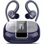 Csasan Auricolari Bluetooth Sport con Cancellazione Rumore e Bassi Profondi