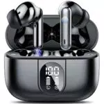 Csasan Cuffie Bluetooth 5.3 HiFi Stereo Wireless con Microfono e Impermeabilità IPX7
