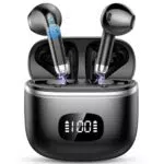 Cuffie Bluetooth 5.3 HiFi con Cancellazione Rumore e Touch Control, IPX7