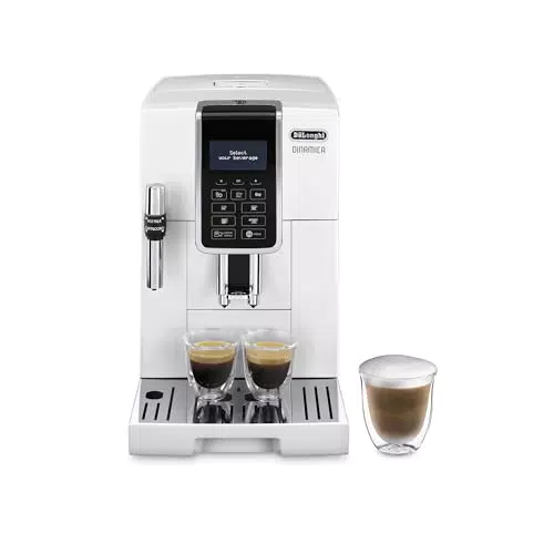 De'Longhi Dinamica ECAM350.35.W Macchina da caffè automatica con Cappuccino System