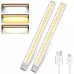 DFGOTOP Luce Armadio LED con Sensore di Movimento Ricaricabile Senza Fili