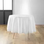 Douceur D'Intérieur Tovaglia Rotonda 180 cm in Poliestere Unito