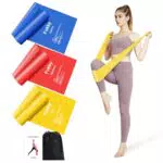 Fitness Elastici Lattice con 3 Livelli di Resistenza per Yoga e Pilates