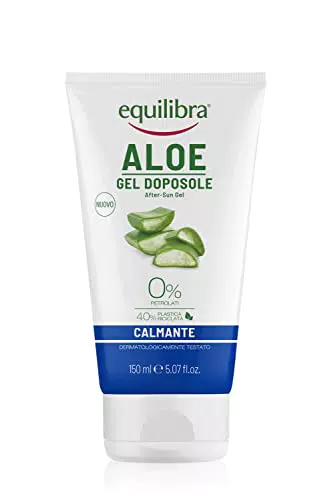 Equilibra Aloe Gel Doposole Calmante per Pelle Arrossata e Idratata