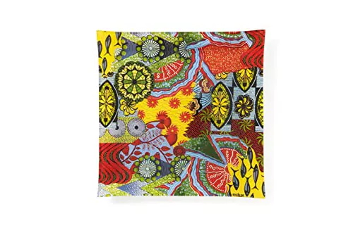 Excelsa Afrika Vassoio Decorato per Servire e Presentare con Stile