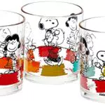 Excelsa Bicchieri Peanuts 25 cl - Set di 3 unità