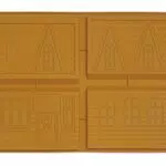 Excelsa Stampi in Silicone per Dolci Cottage 33x24x1.5 cm