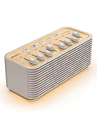 EZVALO Lite - Macchina per Rumore Bianco con Altoparlante Bluetooth e Luce Notturna