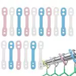 Feziwurs Fibbia Antiscivolo per Grucce - Clip Fissaggio Resistente per Esterni e Interni