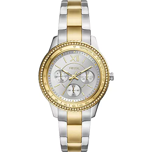 Fossil Orologio Stella Sport da Donna ES5109, Movimento al Quarzo Multifunzione