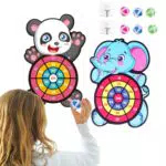 Mengger Freccette Bersaglio per Bambini - Giochi di Società per Compleanni 4-12 anni