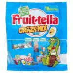 Fruittella Crazy Mix - Caramelle Gommose al Succo di Frutta, Senza Glutine