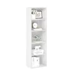 Furinno Librerie 11055 in Legno con 5 Scomparti - Design Funzionale e Moderno