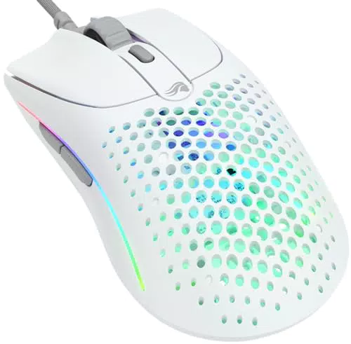 Glorious Gaming Model O 2 Mouse da Gaming Wired - 26.000 DPI, RGB, Ambidestro