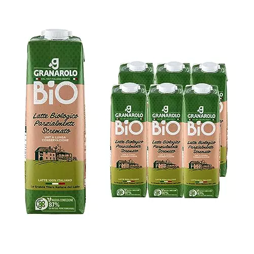 Granarolo Latte Bio Parzialmente Scremato da Agricoltura Biologica Italiana