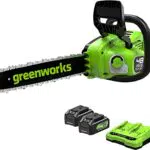 Greenworks Motosega a Batteria 48V con Motore Brushless e Barra da 14 - GD24X2CS36K4X