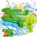 Guhaool Pistola ad Acqua Giocattolo Alta Capacità 640ML Lungo Raggio 8-10M