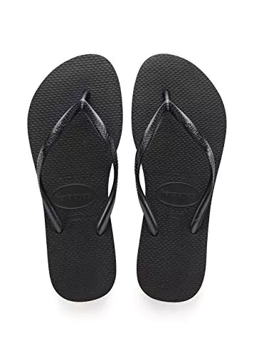 Havaianas Slim, Infradito Donna, Black Dark Night