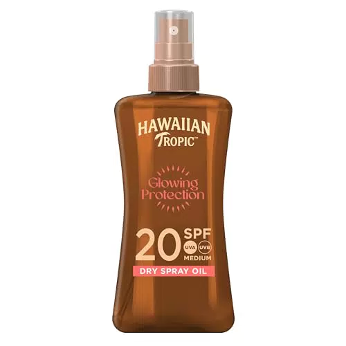 Hawaiian Tropic Olio Spray Protettivo Secco SPF 20 - 200 ml