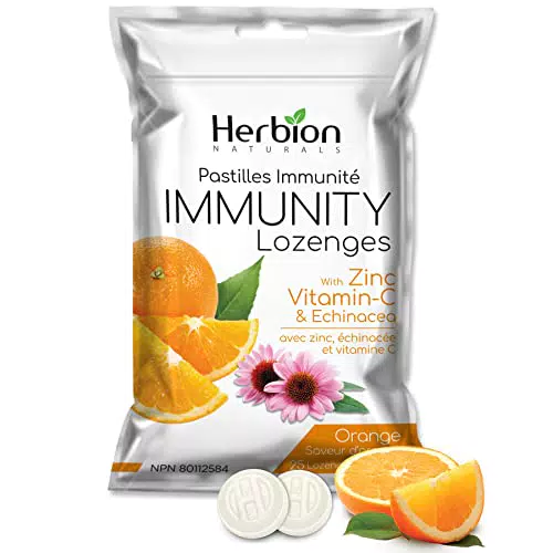 Herbion Naturals Lozioni Immunitarie con Zinco, Vitamina C ed Echinacea