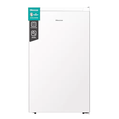 Hisense FV78D4AWE Congelatore verticale monoporta da libera installazione, 65 Litri