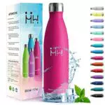 HoneyHolly Borraccia Termica in Acciaio Inox, Antigoccia e Senza BPA