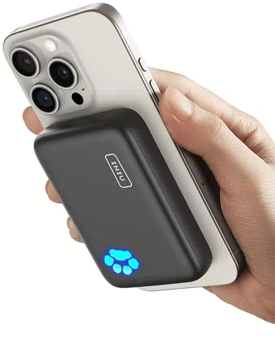 INIU Power Bank MagSafe 10000mAh 20W Ricarica Rapida USB-C per iPhone 15-12