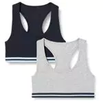 Iris & Lilly Top Corto in Cotone per Donna - Comfort e Stile Essenziale