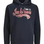 Jack & Jones Felpa con Cappuccio Jjelogo Sweat Hood 2 23/24