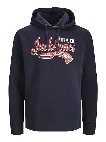 Jack & Jones Felpa con Cappuccio Jjelogo Sweat Hood 2 23/24