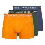JACK & JONES Trunks Uomo in Confezione da 3