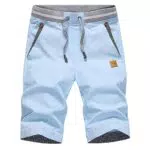 JustSun Pantaloncini Uomo Corti in Cotone con Tasche Estivi