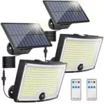 KagoLing Luci Solari a LED per Esterni con Sensore di Movimento, IP65