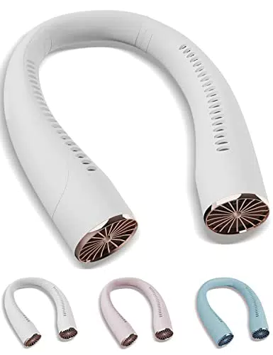 KENSUKA Ventilatore da Collo NF3 Ricaricabile con 3 Velocità Regolabili