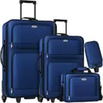 KESSER® Set di valigie da viaggio con rotelle e manico telescopico