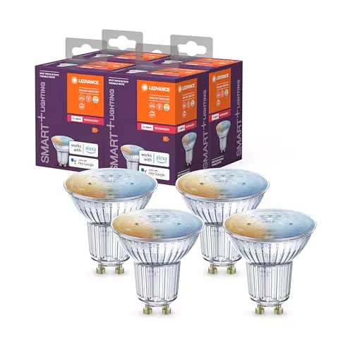 LEDVANCE Smart+ Reflektorlampe ZigBee PAR16 4,9W con luce RGBW regolabile
