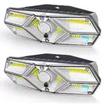 LEDYA Luce Solare LED Esterno con Sensore di Movimento e Impermeabilità IP65