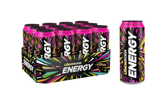 Lemonsoda Energy Tropical Trip - Drink Energetico al Gusto di Frutta Tropicale