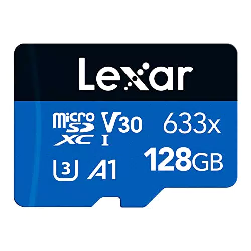 Lexar Scheda di Memoria Micro SD 128 GB UHS-I Adattatore SD Fino a 100 MB/s