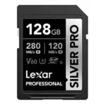 Lexar Silver Pro SD Scheda di Memoria 128GB UHS-II V60 U3 SDXC fino a 280 MB/s