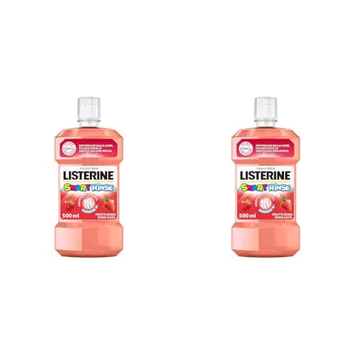 Listerine Collutorio, Bambini, Smart Rinse Kids, Senza Alcol E Senza Zucchero
