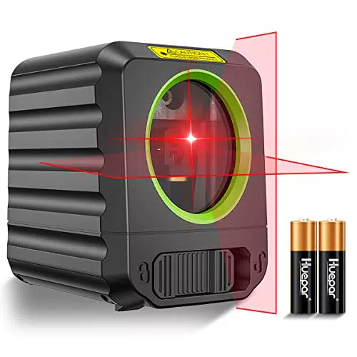 Huepar Livella Laser Autolivellante 25M con Linea Laser Orizzontale e Verticale