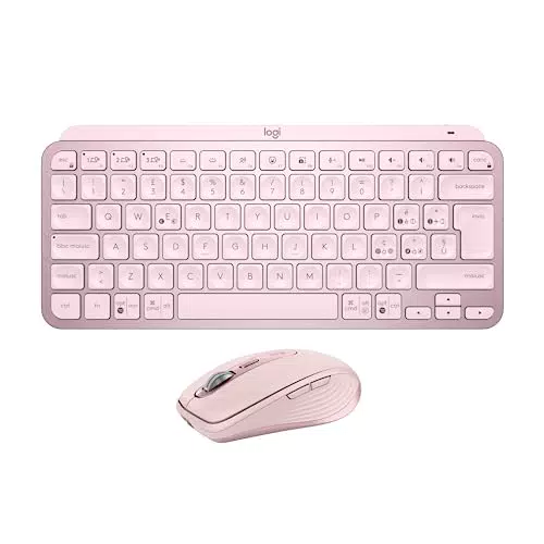 Logitech MX Keys Mini e MX Anywhere 3S: Tastiera e Mouse Wireless QWERTY