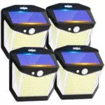 Luci LED Giardino Solare con Sensore di Movimento - Lampada IP65 da Esterno