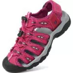 Lvptsh Sandali Sportivi Donna Estivi Punta Chiusa Antiscivolo da Trekking