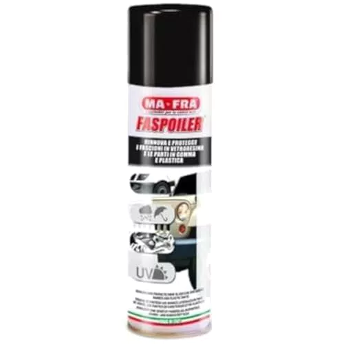Ma-Fra Faspoiler Spray per Parti in Gomma e Plastica - Rinnova e Protegge