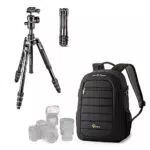 Manfrotto Befree Advanced Kit Foto da Viaggio con Zaino Lowepro Tahoe 150