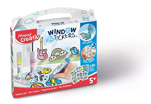 Maped Creativ Kit Adesivi in Gel per Finestre