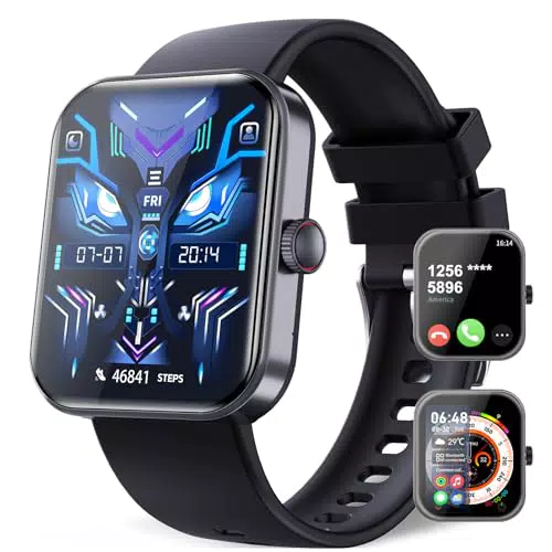 Marsyu Smartwatch Uomo con Monitoraggio Glucosio e Pressione Sanguigna